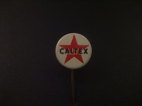Caltex (California Texas Oil Corporation)bedrijfsonderdeel van Chevron Corporation. benzine logo rood